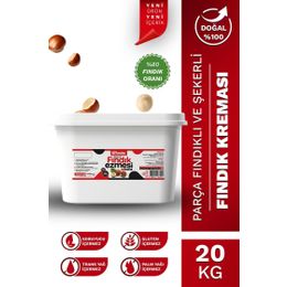 Bi Fındık 20 kg Doğal Şekerli Fındık Ezmesi