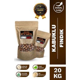 Bi Fındık 20 kg Organik Yöresel Tombul Yağlı Taze İri Taneli Büyük Boy Kabuklu Fındık