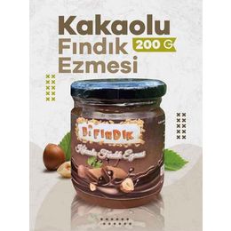Bi Fındık 200 gr Doğal Kakaolu Parçacıklı Fındık Kreması