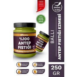 Bi Fındık 250 gr Ballı Antep Fıstığı Ezmesi