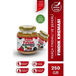 Bi Fındık 250 gr Doğal Şekerli Fındık Ezmesi