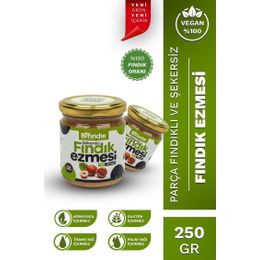 Bi Fındık 250 gr Doğal Şekersiz Fındık Ezmesi