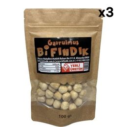 Bi Fındık 3x100 gr Çifte Kavrulmuş İç Fındık