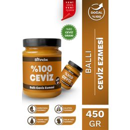 Bi Fındık 450 gr Ballı Ceviz Ezmesi