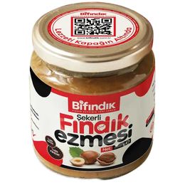 Bi Fındık 450 gr Şekerli Fındık Ezmesi