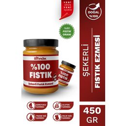 Bi Fındık 450 gr Şekerli Fıstık Ezmesi