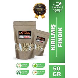 Bi Fındık 50 gr Kavrulmuş Kırılmış İri Boy Naturel İç Fındık