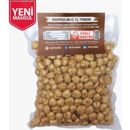Bi Fındık 500 gr Çifte Kavrulmuş İri Taneli İri Boy Çıtır Vakumlu Paket İç Fındık