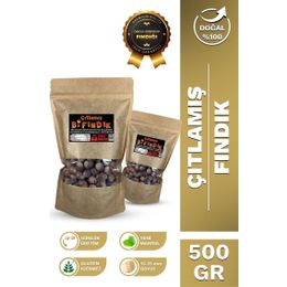 Bi Fındık 500 gr İri Taneli Doğal Kabuğunda Kavrulmuş Çıtlamış Büyük Boy Kavrulmuş Fındık