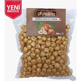 Bi Fındık 500 gr Kavrulmuş İri Boy Çifte Kavrulmuş Çıtır İç Fındık