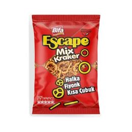 Bifa 150 gr Escape Mix Kısa Çubuk Fiyonk Halka Kraker