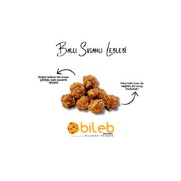 Bileb Serinhisar 1 kg Ballı Susamlı Leblebi