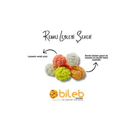 Bileb Serinhisar 1 kg Renkli Leblebi Şekeri