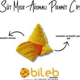 Bileb Serinhisar 200 gr Süt Mısır Aromalı Piramit Cips