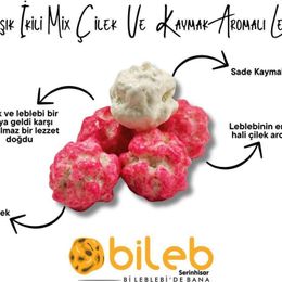 Bileb Serinhisar 250 gr Çilek ve Kaymak Aromalı Leblebi