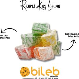Bileb Serinhisar 250 gr Fıstıklı Kakaolu Hindistan Cevizli Kuş Lokumu