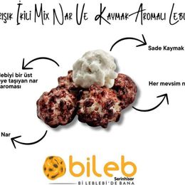 Bileb Serinhisar 250 gr Nar ve Kaymak Aromalı Leblebi