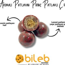 Bileb Serinhisar 250 gr Patlayan Pirinç Patlaklı Nar Aromalı Leblebi