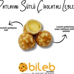 Bileb Serinhisar 250 gr Patlayan Sütlü Çikolatalı Leblebi