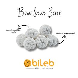 Bileb Serinhisar 400 gr Beyaz Leblebi Şekeri