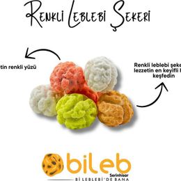 Bileb Serinhisar 400 gr Renkli Leblebi Şekeri