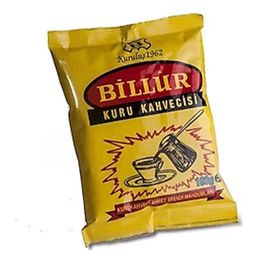 Billur 100 gr Sade Orta Kavrulmuş Öğütülmüş Türk Kahvesi