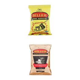 Billur 100 gr Türk Kahvesi + 100 gr Necmettin Dibek Kahvesi