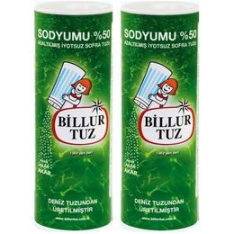 Billur 500 gr x 2'li Sodyumu %50 Azaltılmış Iyotsuz Tuz
