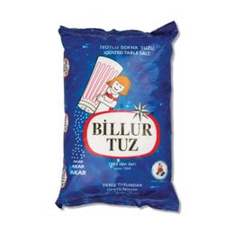 Billur Tuz 1500 Gr (Deniz Tuzu)