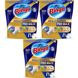 Bingo 180 Tablet Akıllı Kapsül Pro Bulaşık Makinesi Deterjanı