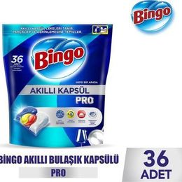 Bingo 216 Tablet Akıllı Kapsül Pro Bulaşık Makinesi Deterjanı