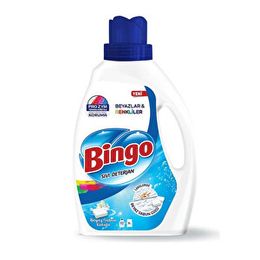 Bingo 2600 ml Beyazlar ve Renkliler için Beyaz Sabun Kokulu Sıvı Çamaşır Deterjanı