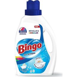 Bingo 2600 ml Beyazlar ve Renkliler için Beyaz Sabun Kokulu Sıvı Çamaşır Deterjanı