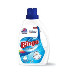 Bingo 2x2600 ml Beyazlar ve Renkliler için Amber Çiçeği Sıvı Çamaşır Deterjanı