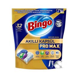 Bingo 32'li Hepsi Bir Arada Akıllı Kapsül Pro Max Bulaşık Makinesi Kapsülü