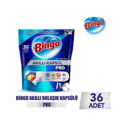 Bingo 36 Tablet Akıllı Kapsül Pro Bulaşık Makinesi Deterjanı
