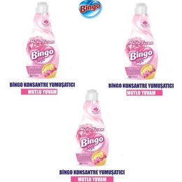 Bingo 3x1440 ml Soft Mutlu Yuvam Çamaşır Yumuşatıcı
