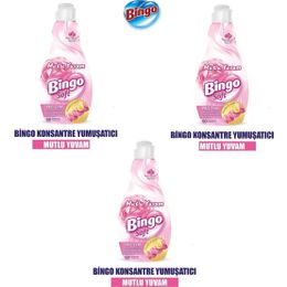 Bingo 3x1440 ml Soft Mutlu Yuvam Çamaşır Yumuşatıcı