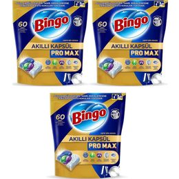 Bingo 3x60 Tablet Akıllı Kapsül Pro Bulaşık Makinesi Deterjanı