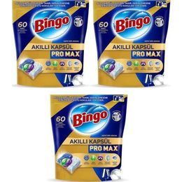 Bingo 3x60 Tablet Akıllı Kapsül Pro Bulaşık Makinesi Deterjanı