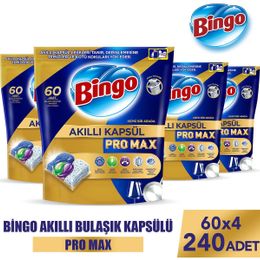 Bingo 40x6 240 Tablet Akıllı Kapsül Pro Max Bulaşık Makinesi Deterjanı