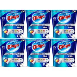 Bingo 480 Tablet Akıllı Kapsül Pro Bulaşık Makinesi Deterjanı