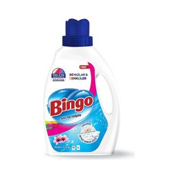 Bingo 4x2600 ml Beyazlar ve Renkliler için Amber Çiçeği Sıvı Çamaşır Deterjanı