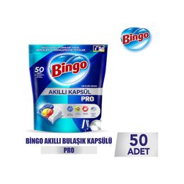 Bingo 50 Tablet Akıllı Kapsül Pro Bulaşık Makinesi Deterjanı