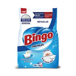 Bingo 7 kg Beyaz Premium Toz Çamaşır Deterjanı