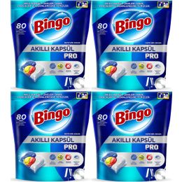 Bingo 80x4 320 Tablet Akıllı Kapsül Pro Bulaşık Makinesi Deterjanı