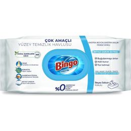 Bingo 8x50'li Beyaz Sabun Yüzey Temizleme Havlusu