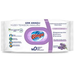 Bingo 96'lı Pratik Arap Sabunu Katkılı Lavanta Yüzey Temizlik Havlusu
