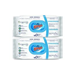 Bingo Beyaz Sabun 2x96'lı Pratik Yüzey Temizlik Havlusu
