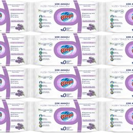Bingo Clean 12x96 Yaprak Lavanta Kokulu Yüzey Temizlik Havlusu